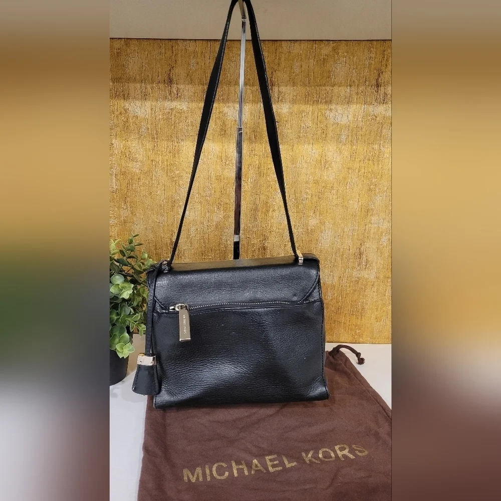 Michael Kors Shoulder Bag   Black Leather